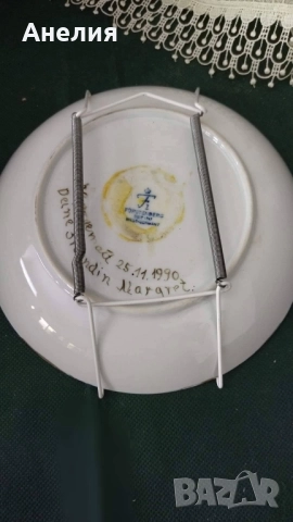 Виолетки- плато, ваза, чиния за стена , снимка 5 - Декорация за дома - 52566207