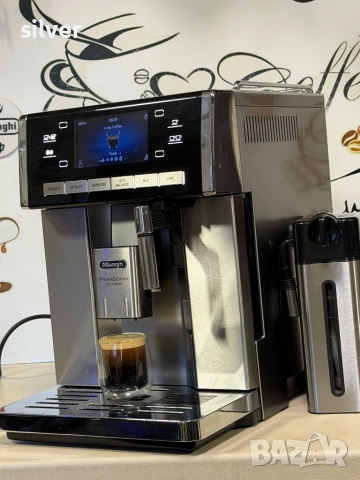 Кафемашина кафе автомат delonghi Primadonna Exclusive с гаранция, снимка 6 - Кафемашини - 52942432