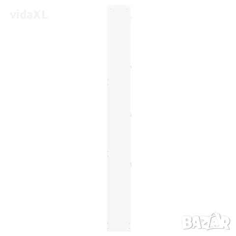 vidaXL Шкаф за обувки, бял, 59x17x150 см, инженерно дърво, снимка 5 - Шкафове - 56147139