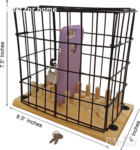 Клетка за заключване на телефони- забавен аксесоар, снимка 5 - Други - 41642899