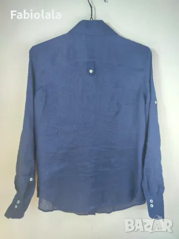 Brax linen blouse M, снимка 3 - Блузи с дълъг ръкав и пуловери - 48860345