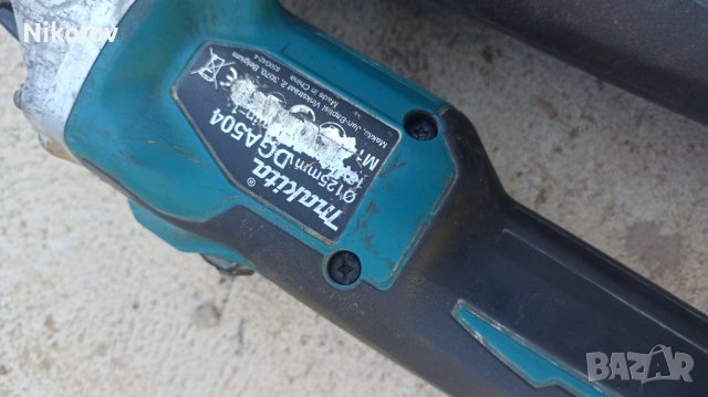 Акумулаторен флекс безчетков Макита/makita DGA 504, снимка 2 - Ъглошлайфи - 42557236
