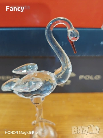 Кристална фигура 16/7 см, снимка 5 - Декорация за дома - 53452790