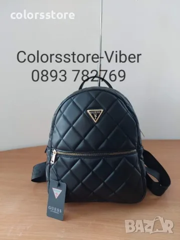 Черна раница  Guess-SG44rt, снимка 2 - Раници - 31060139