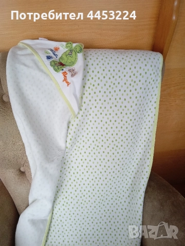 Сгъваема детска вана,детски седалки за тоалетна,халати и хавлии за баня, снимка 14 - За банята - 51152831