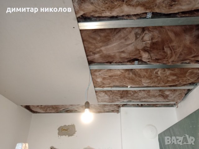 Монтаж на гипсокартона, стени и тавани ,преградни стени ,шпакловка ,боядисване, снимка 10 - Ремонти на апартаменти - 42479714