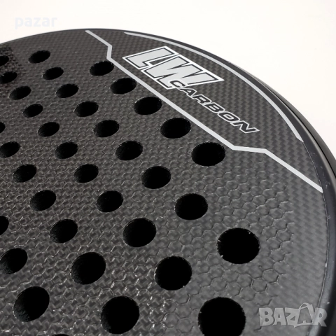 VARLION LW Carbon Difusor Black Line LTD Hexagon Padel Падел Ракета Карбон, снимка 5 - Други спортове - 52103019