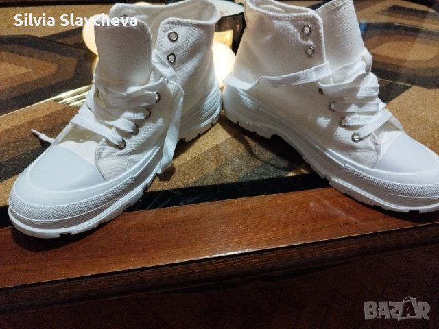 Tendenz-нови кецове от текстил, снимка 7 - Кецове - 41067525