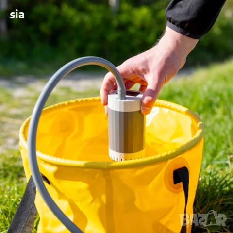 Преносим Душ с дисплей, вградена батерия, 5000 mAh, LED дисплей, снимка 4 - Къмпинг осветление - 28505408