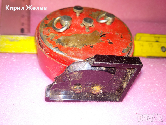 SLAVA MADE in USSR Стар КОЛЕКЦИОНЕРСКИ РУСКИ БУДИЛНИК МЕХАНИЧЕН НАСТОЛЕН ЧАСОВНИК СЛАВА СССР 43622, снимка 10 - Антикварни и старинни предмети - 44536627