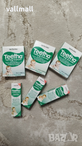 Тита за успокоение на никнещи зъби за бебета Teetha granules, Teetha gel, снимка 2 - Други - 44740181