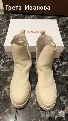 Боти s’Oliver, снимка 2 - Дамски боти - 52139996
