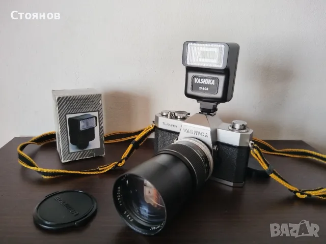 Камера YASHICA TL SUPER Japan, снимка 7 - Фотоапарати - 56258350