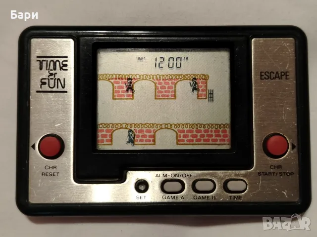  Time & Fun Escape 1981 LCD игра-Рядка , снимка 6 - Други игри и конзоли - 49279118