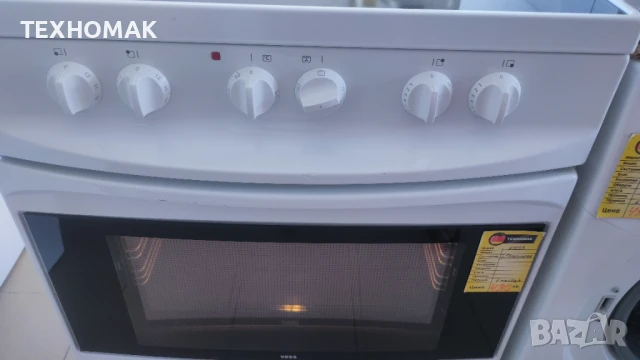 Свободностояща фурна VOSS ELECTROLUX с керамичен плот, каталитично покритие широка 60 см., снимка 2 - Печки, фурни - 51140403