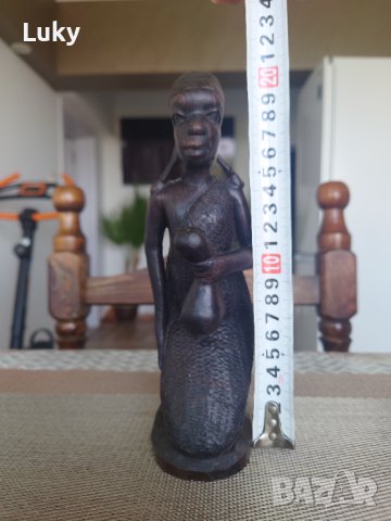 Африканско изкуство.Продавам красиви,старинни, статуетки.Обявената цена е за двете., снимка 5 - Други ценни предмети - 41632377