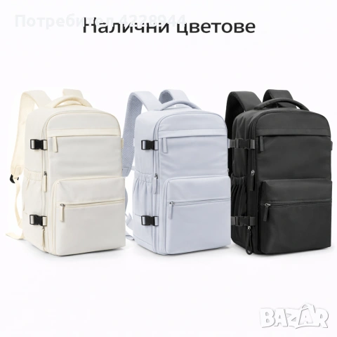 Вакуумна компресионна раница за пътуване със самолет Ryanair WizzAir, снимка 6 - Раници - 53532131