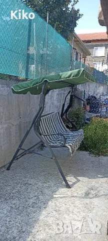 Триместна градинска люлка , снимка 4 - Градински мебели, декорация  - 55778140