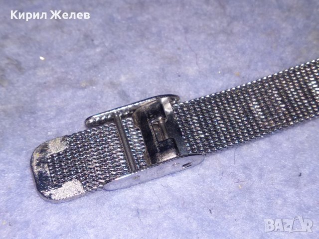 OMEGA QUARTZ КРАСИВ СТИЛЕН КВАРЦОВ УНИСЕКС ЧАСОВНИК с ВЕРИЖКА от БЛАГОРОДНА НЕРЪЖДАЕМА СТОМАНА 37135, снимка 10 - Мъжки - 40431958