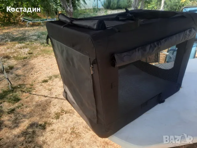 Клетка за куче,домашни любимци.Мека,сгъваема, снимка 8 - За кучета - 55779262