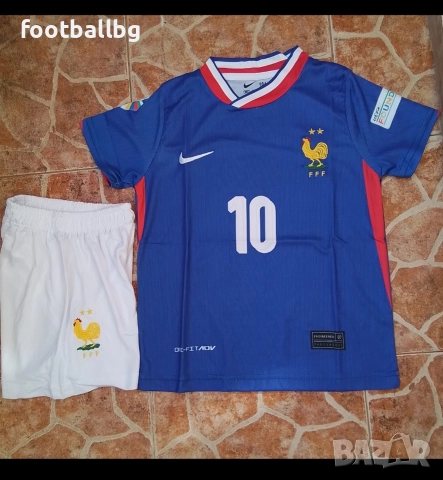 MBAPPE 10 💙⚽️ детско юношески футболни екипи Франция НОВО сезон 2025-26 година , снимка 3 - Футбол - 44969271