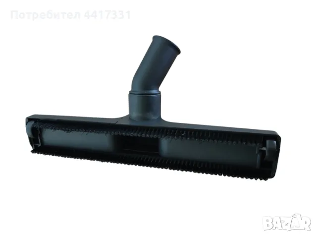 Четка за прахосмукачка, пластмасова с косми и колелца. Подходяща за тръби с диаметър 35мм. - 1204, снимка 2 - Прахосмукачки - 49545637