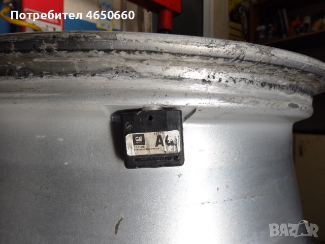 17 цолови алуминиеви джанти за Opel с датчици., снимка 12 - Гуми и джанти - 52628211