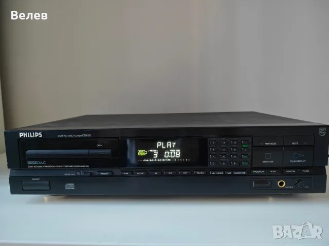 Philips CD-830 TDA1541A, снимка 8 - Ресийвъри, усилватели, смесителни пултове - 55972042
