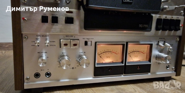 Ролков магнетофон Sony TC755, снимка 5 - Декове - 52793817