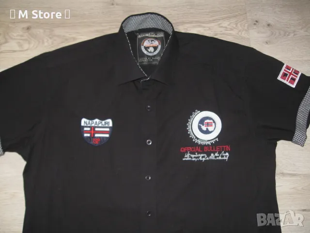 Napapijri мъжка риза, снимка 3 - Ризи - 49939541