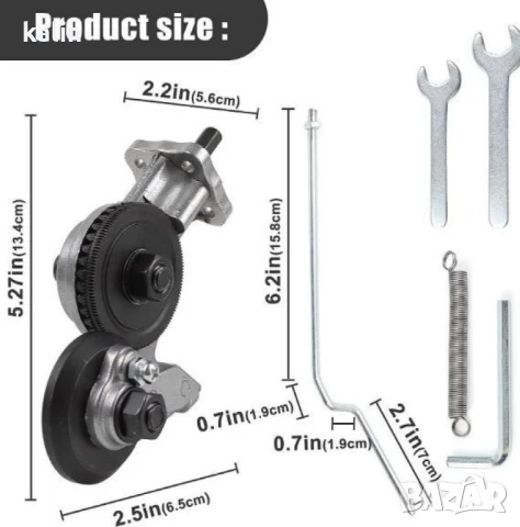 Универсална приставка за рязане на ламарина за бормашина, снимка 2 - Други машини и части - 50801080