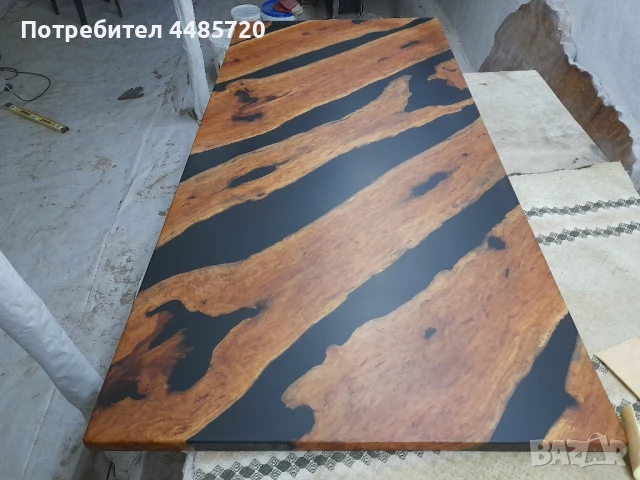 Маси и плотове от епоксидна смола и масивна дървесина, снимка 16 - Маси - 51099588