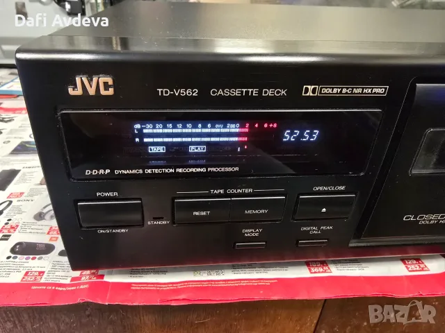 Триглав дек JVC- TD-V562, снимка 2 - Декове - 56347337