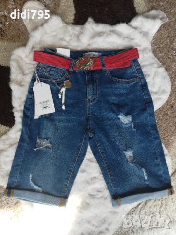 Дамски къси дънки