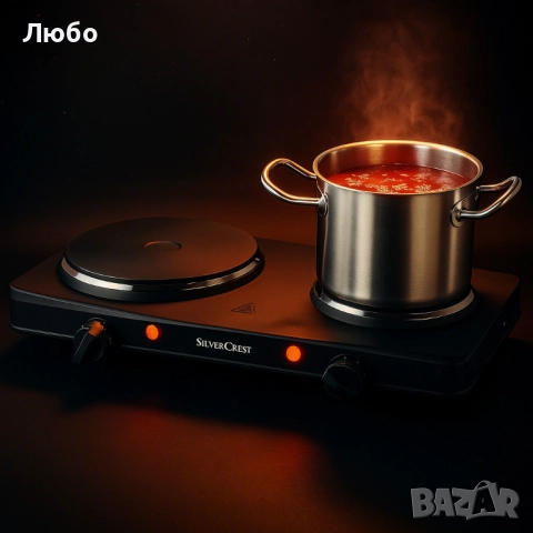 Двоен котлон SilverCrest - 2500W – две ястия едновременно, снимка 5 - Котлони - 52721573