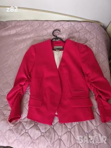 Розово сако H&M, снимка 2 - Детски якета и елеци - 56020067