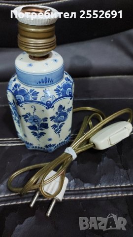 Електрическа лампа , снимка 3 - Антикварни и старинни предмети - 42299204