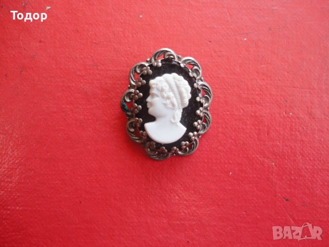 Страхотна брошка камея , снимка 4 - Колекции - 40165216