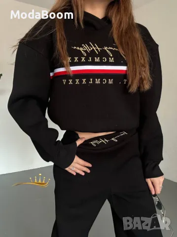 Tommy Hilfiger триконечна вата дамски екипи 