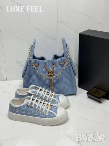 Chanel 🤍Дамски Кецове , снимка 2 - Кецове - 55710405