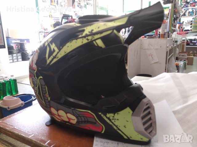 Шлем мотокрос, снимка 5 - Аксесоари и консумативи - 41932990