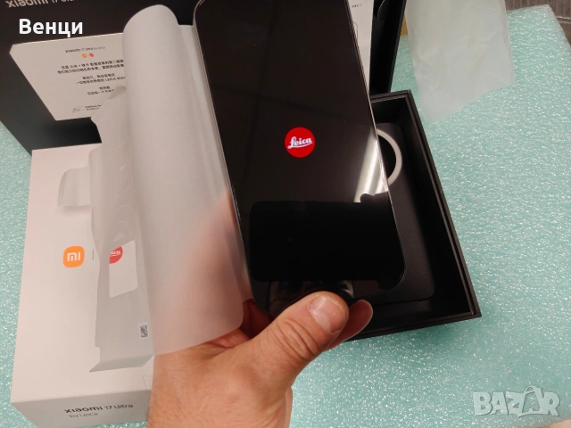 Чисто Нов Xiaomi 17 Ultra Leica Edition 16/512GB черен, снимка 8 - Xiaomi - 53584302