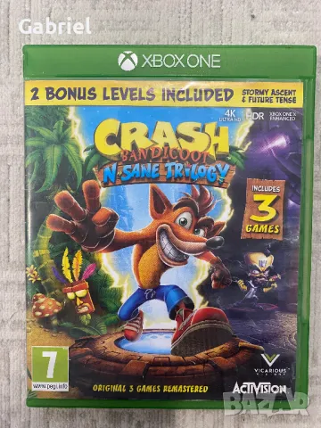 Crash Bandicoot N Sane Trilogy Xbox One, снимка 1