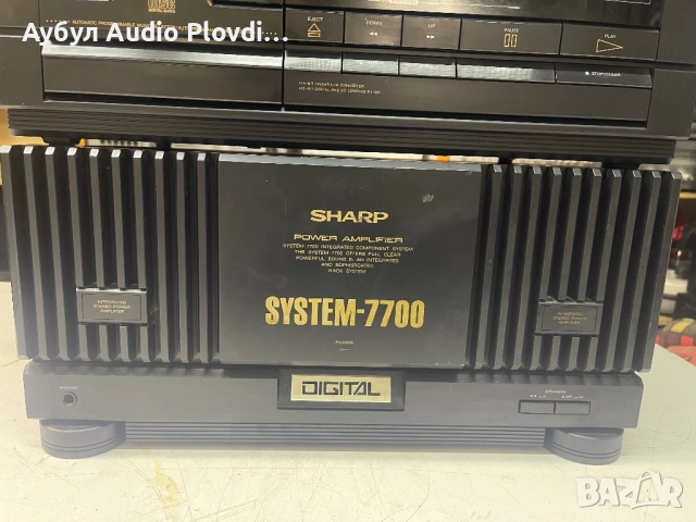 Стерео уредба  Система Sharp system-7700 / 7700 CDH(BK), снимка 5 - Аудиосистеми - 52031226
