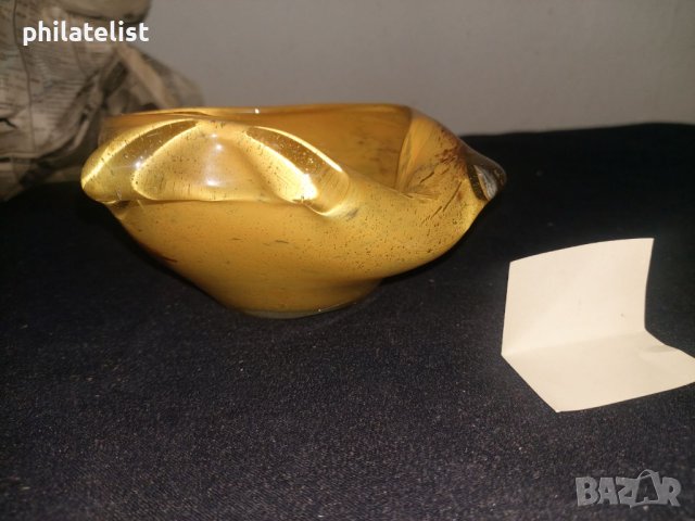 Пепелник - Цветно стъкло, снимка 2 - Декорация за дома - 40576897