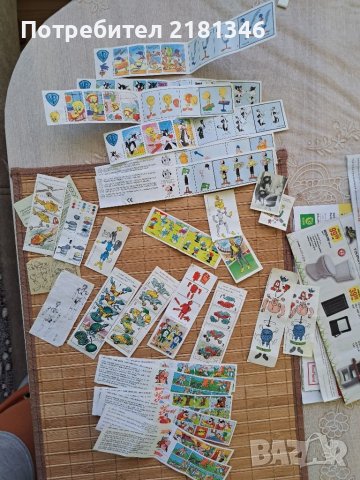 Картинки-листчета от шоколадови яйца , снимка 2 - Колекции - 40433363