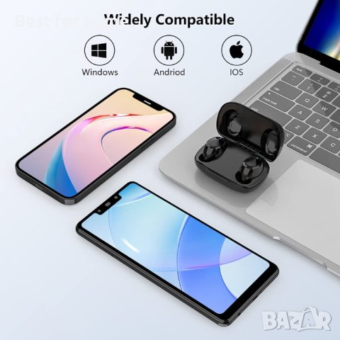 Безжични стерео слушалки Blackview AirBuds 1, Bluetooth,IPX7 Водоустойчиви, снимка 3 - Слушалки, hands-free - 40712784