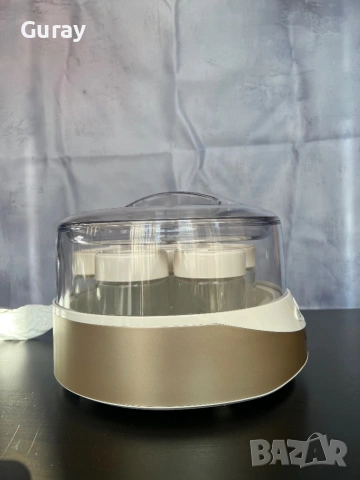 Уред за Приготвяне на кисело мляко Moulinex YG231E32 - добро състояние, снимка 2 - Кухненски роботи - 53786293