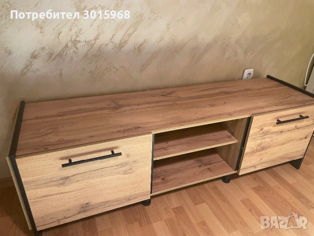 Комплект Маса за телевизор и маса за кафе , снимка 3 - Маси - 53702370