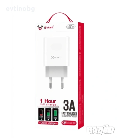 Бързо USB зарядно устройство, снимка 2 - Оригинални зарядни - 53821212